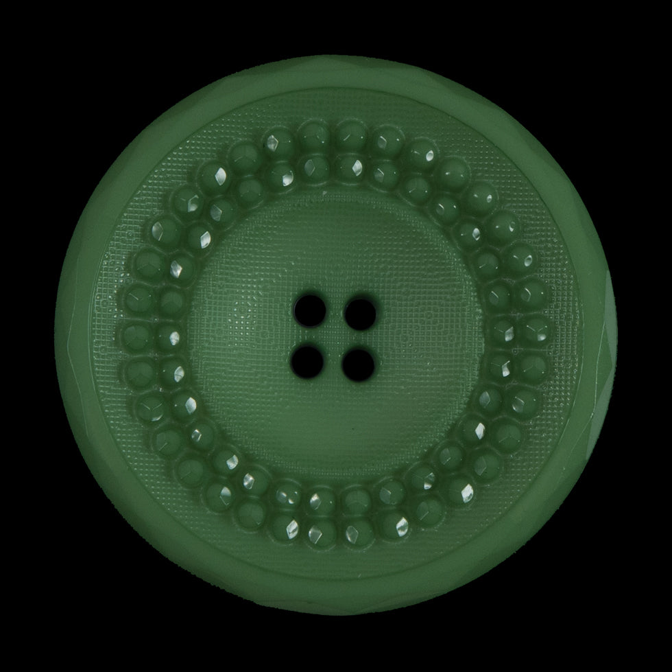 Shamrock Green Textured 4-Hole Button - 54L/34mm - Joann Fabrics