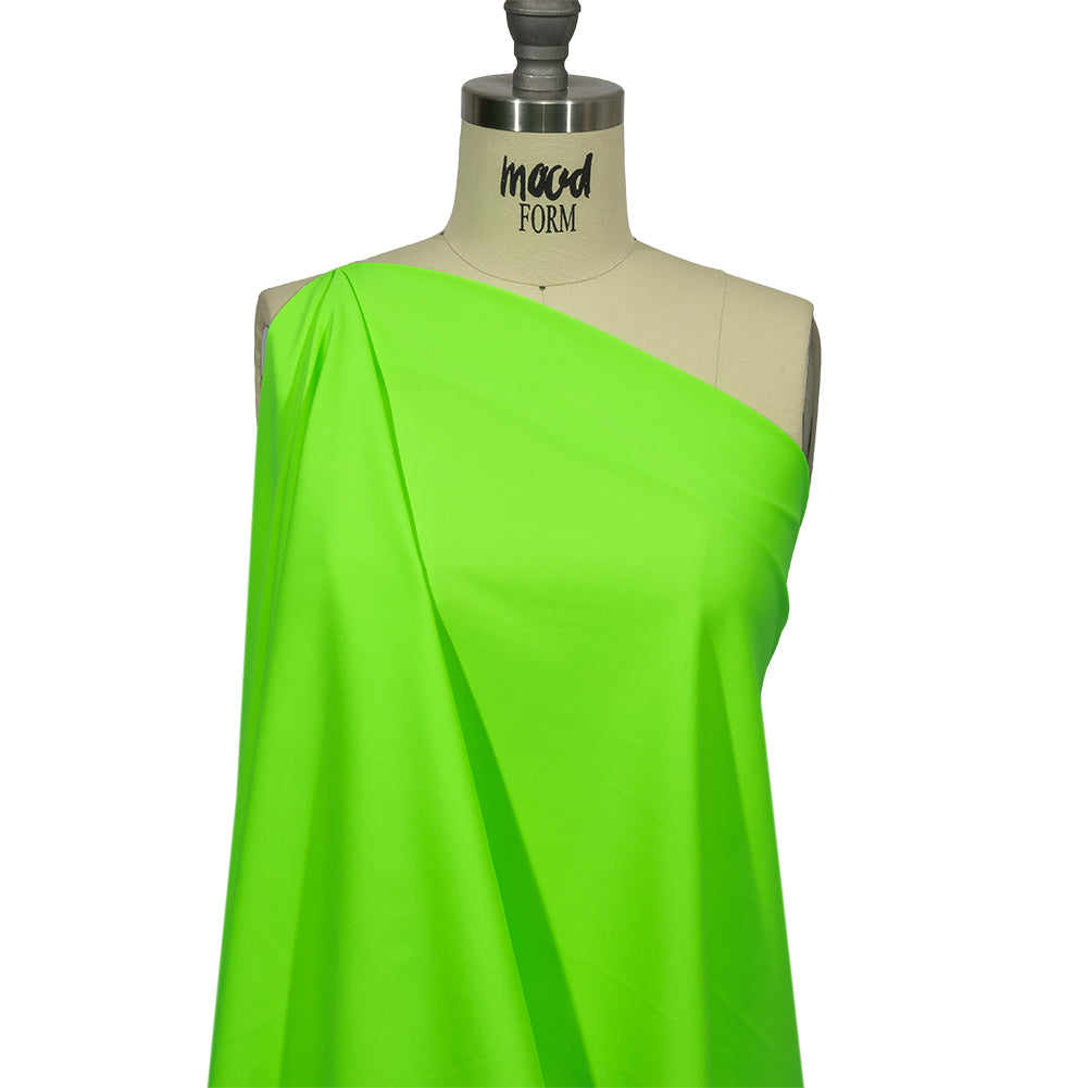 Recycled Swimwear Tricot, UV Protective - Acid Green - Santorini Plus Collection - Joann Fabrics