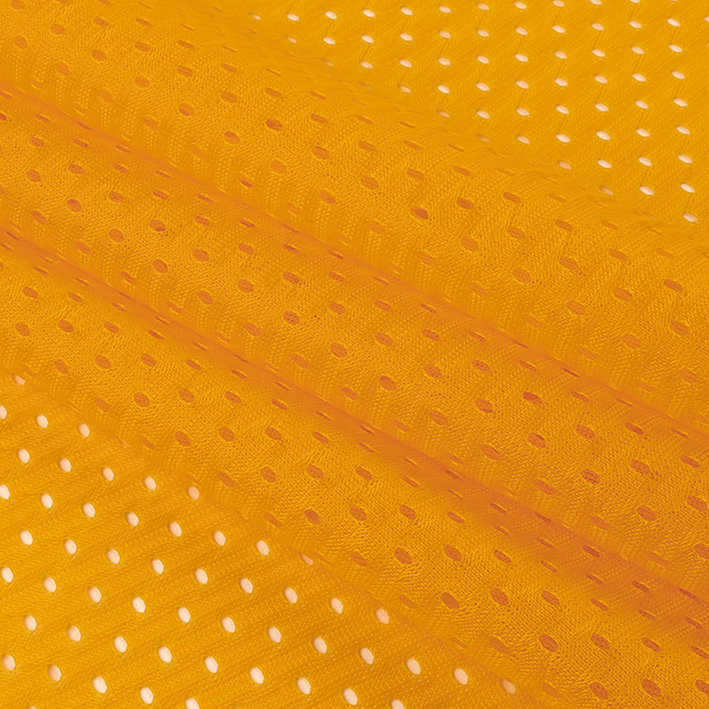 Polyester Athletic Mesh - Gold - Heracles Collection - Joann Fabrics