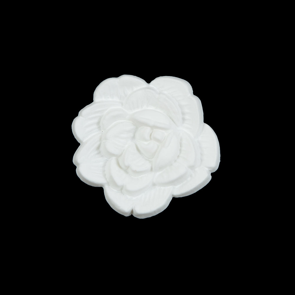 Italian White Flower Shank Back Button - 36L/23mm - Joann Fabrics