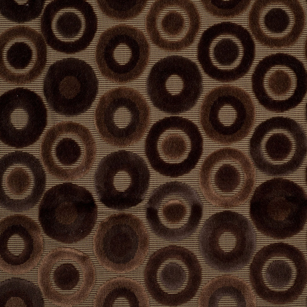 Brown Geometric Velvet - Joann Fabrics
