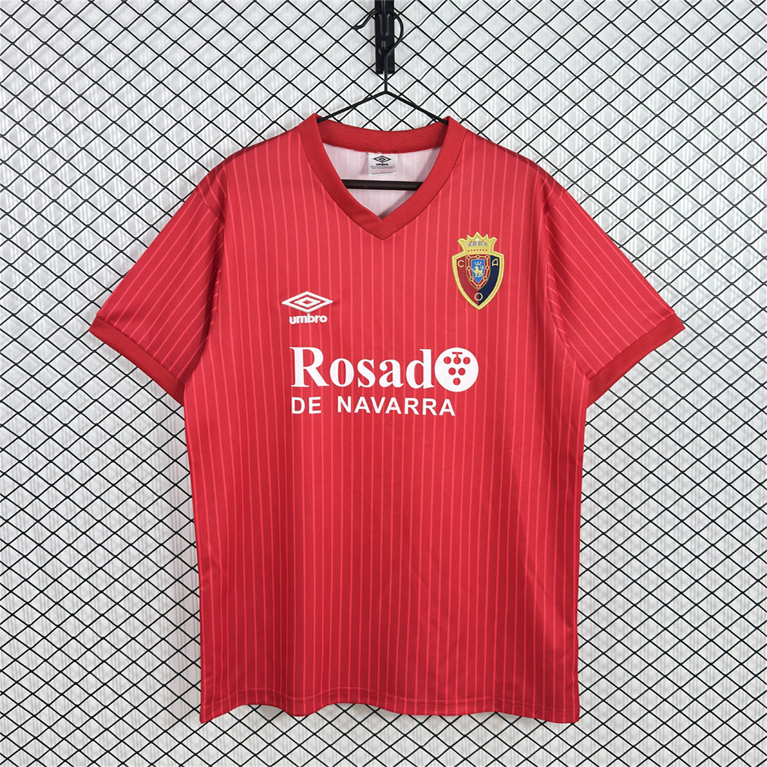 Retro Osasuna 1987-90 Home Jersey - UnitedFutballJersey
