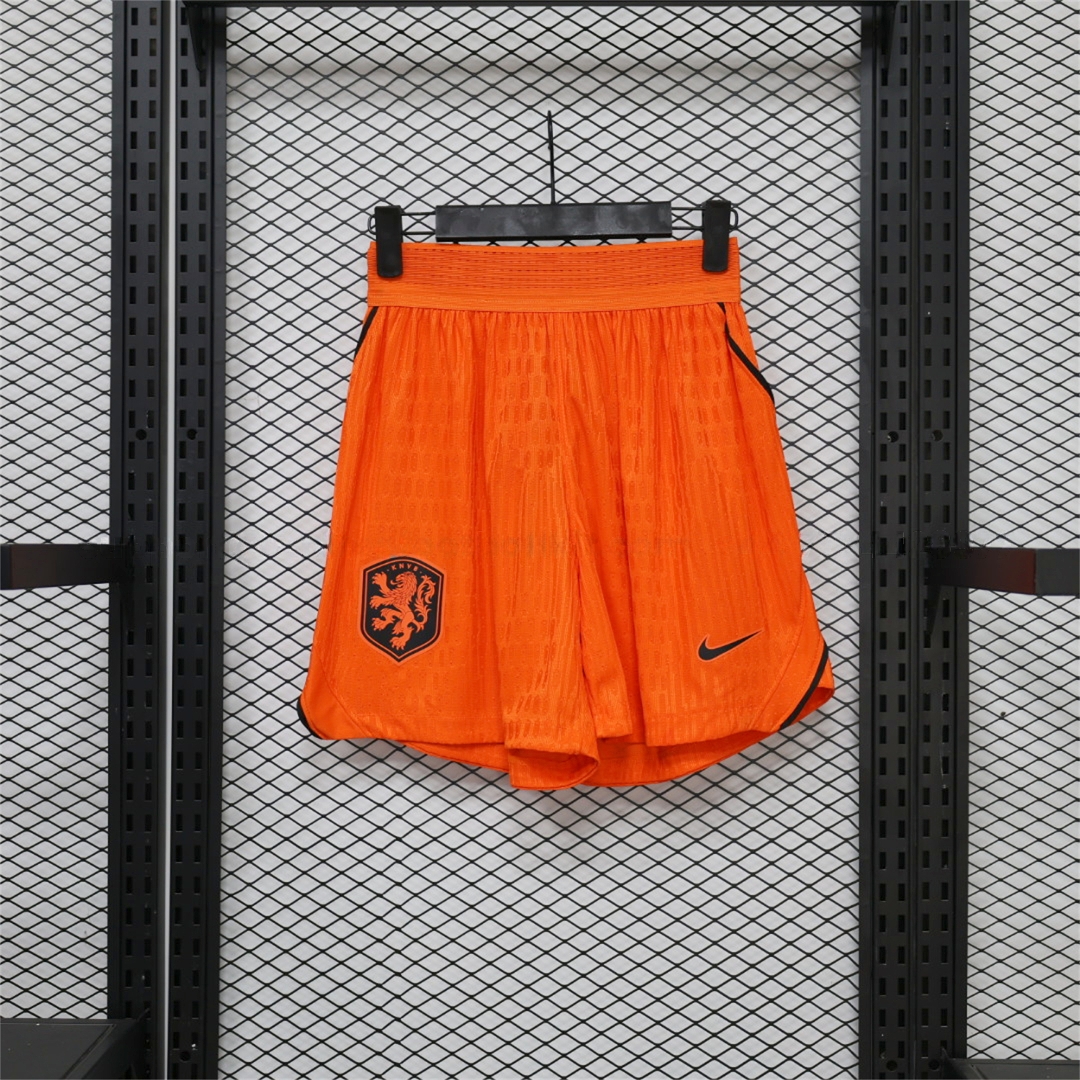 Netherlands 2026 Home Shorts - Player Version - UnitedFutballJersey