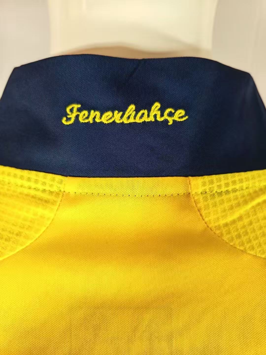 2007/2008 Retro Fenerbahce Home Football Shirt 1:1 Thai Quality