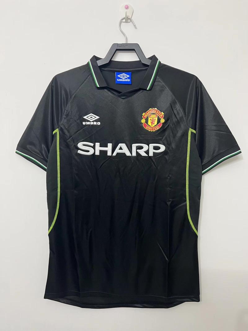 1998/1999 Retro Manchester United Third Away Football Shirt 1:1 Thai Quality