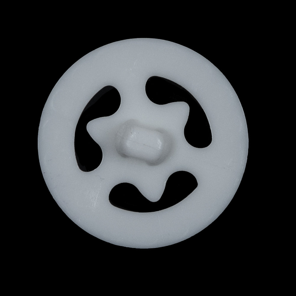 Glossy White Hearts and Gems Open Framework Shank Back Button - 45L/29mm - Joann Fabrics
