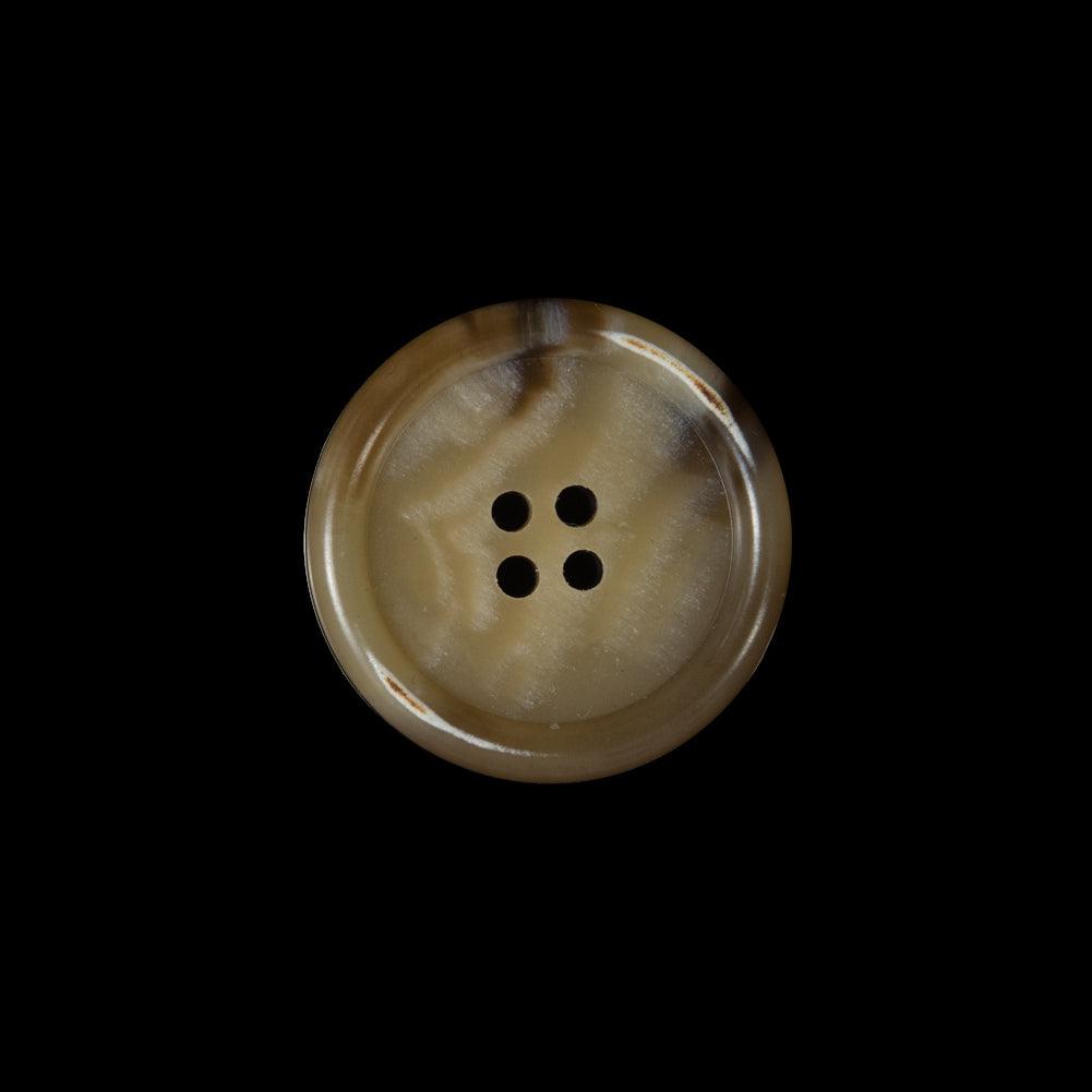 Tan Plastic 4-Hole Button - 35L/22mm - Joann Fabrics