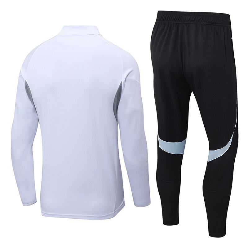 2025/2026 Germany Half-Pull Training Suit White Jersey Set