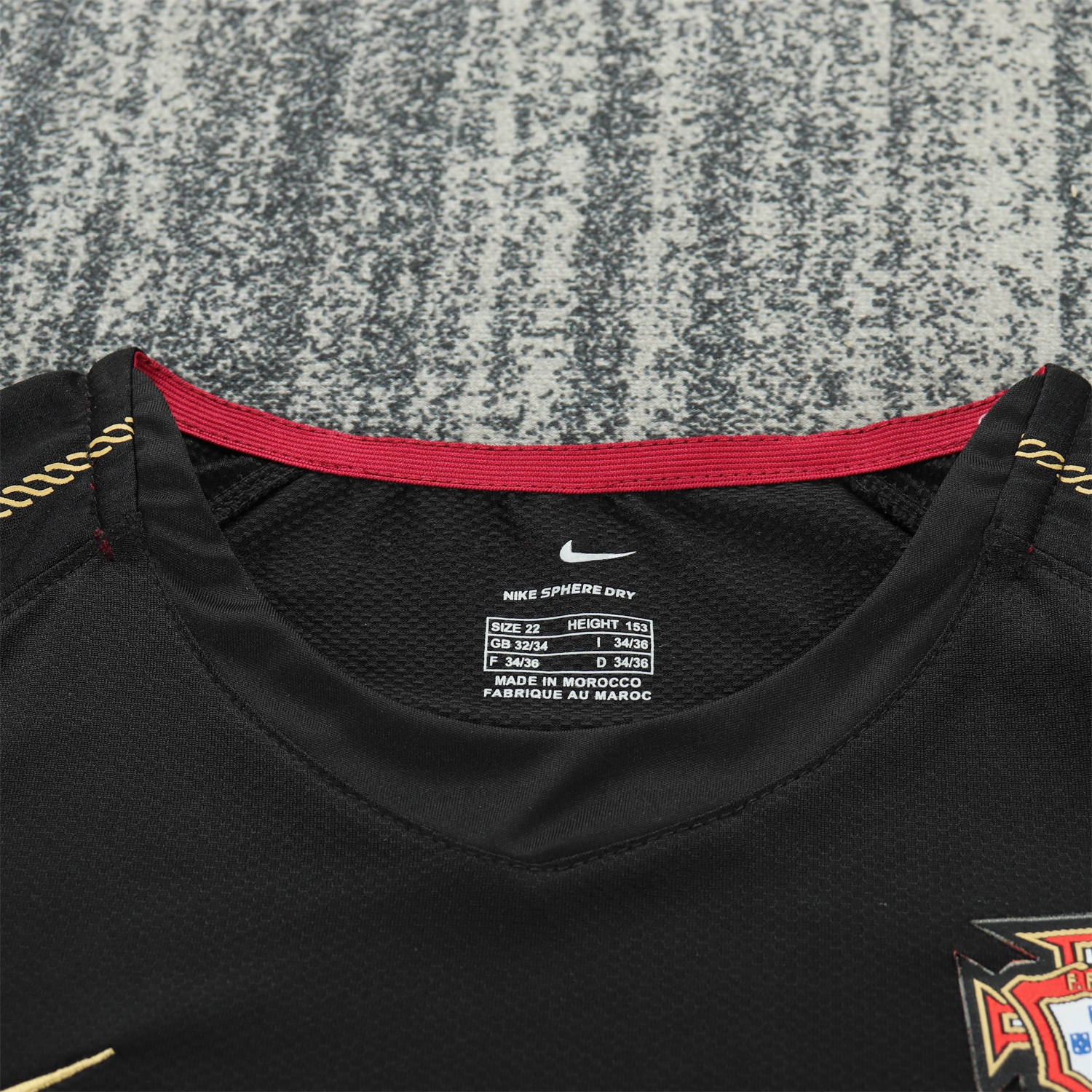 Retro Portugal 2006 Away Kids Kit - UnitedFutballJersey