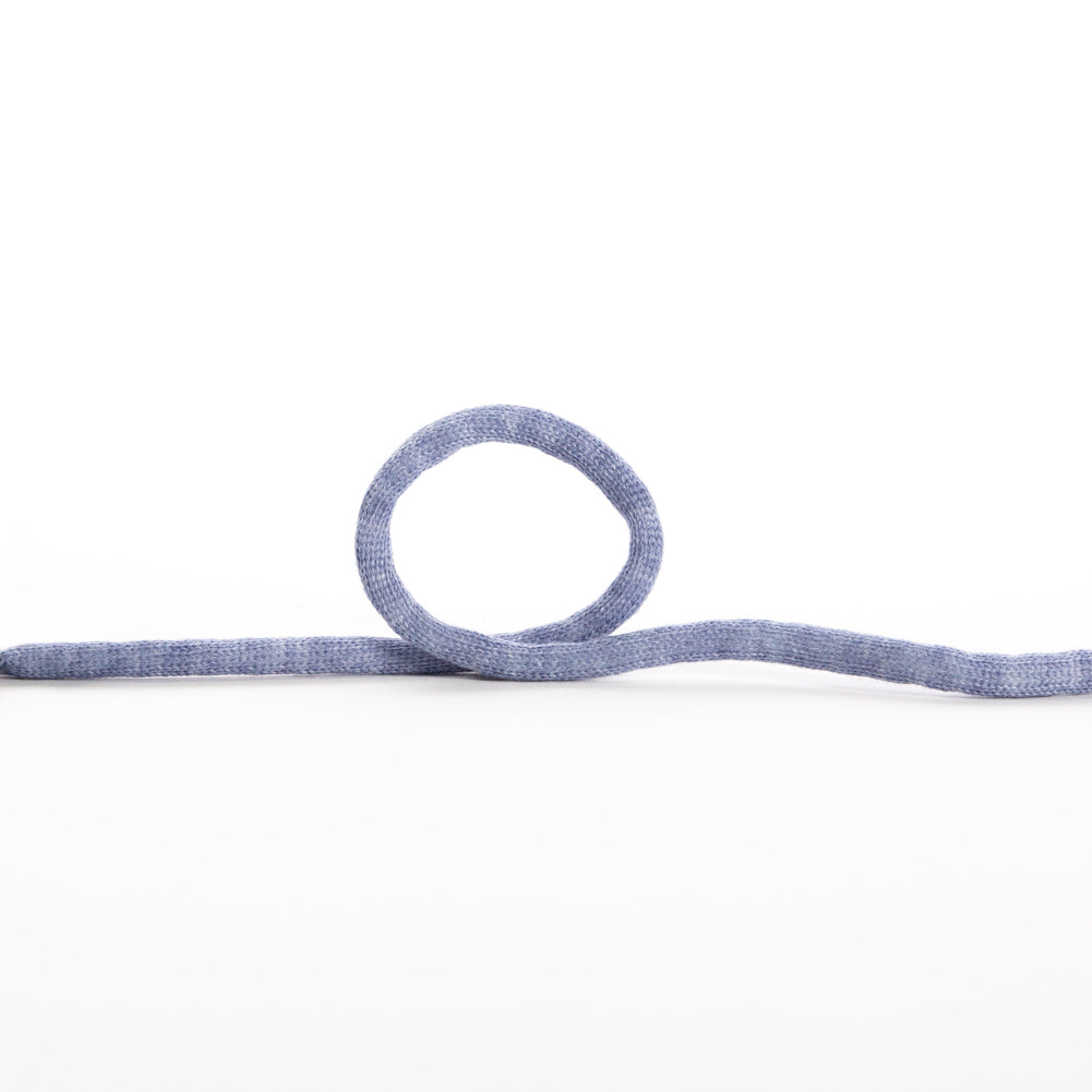 Italian Light Blue Wool Drawstring Trimming - 0.25