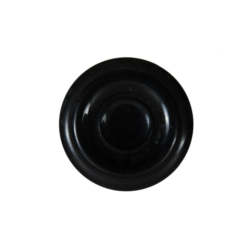 Black Plastic Shank Back Button - 36L/23mm - Joann Fabrics