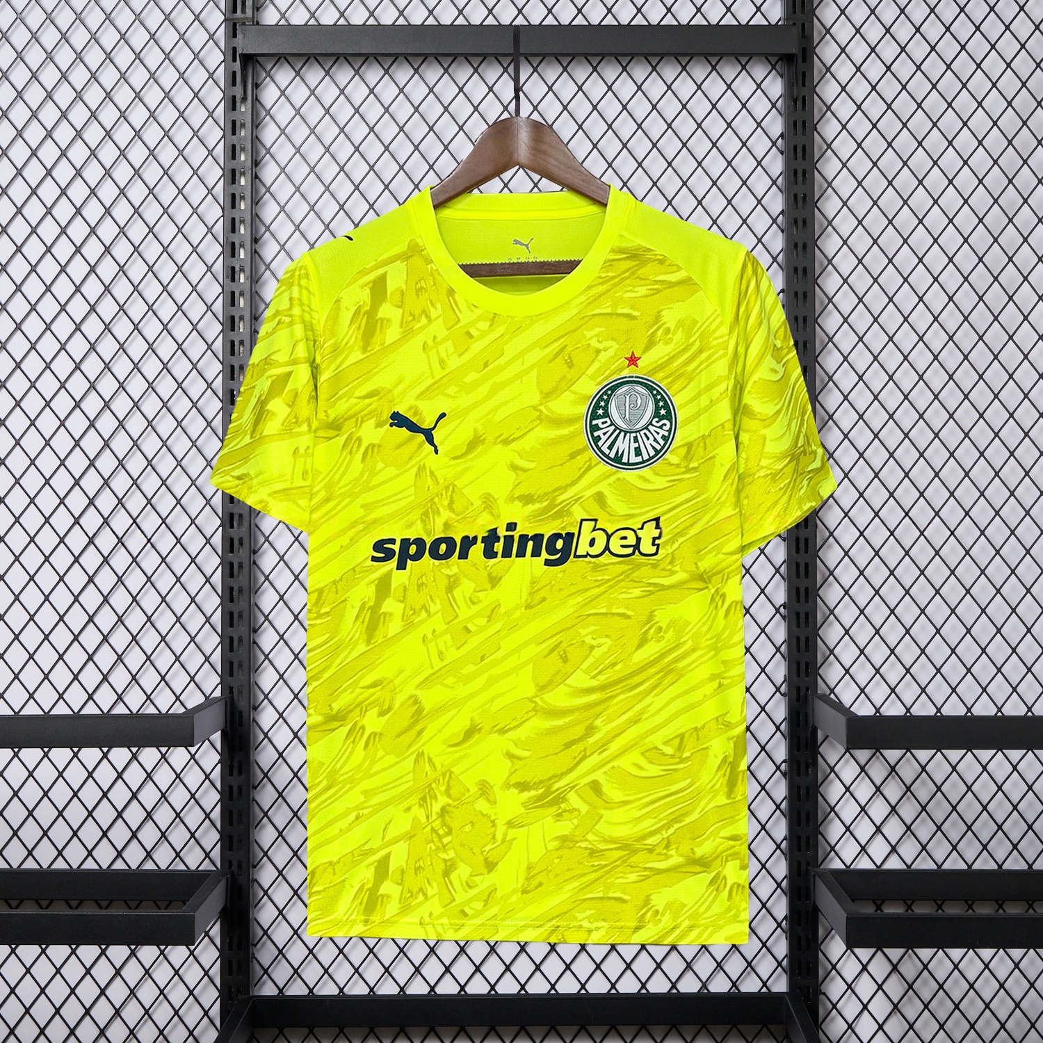 Palmeiras 26-27 Yellow Goalkeeper Jersey - Fans Version - UnitedFutballJersey
