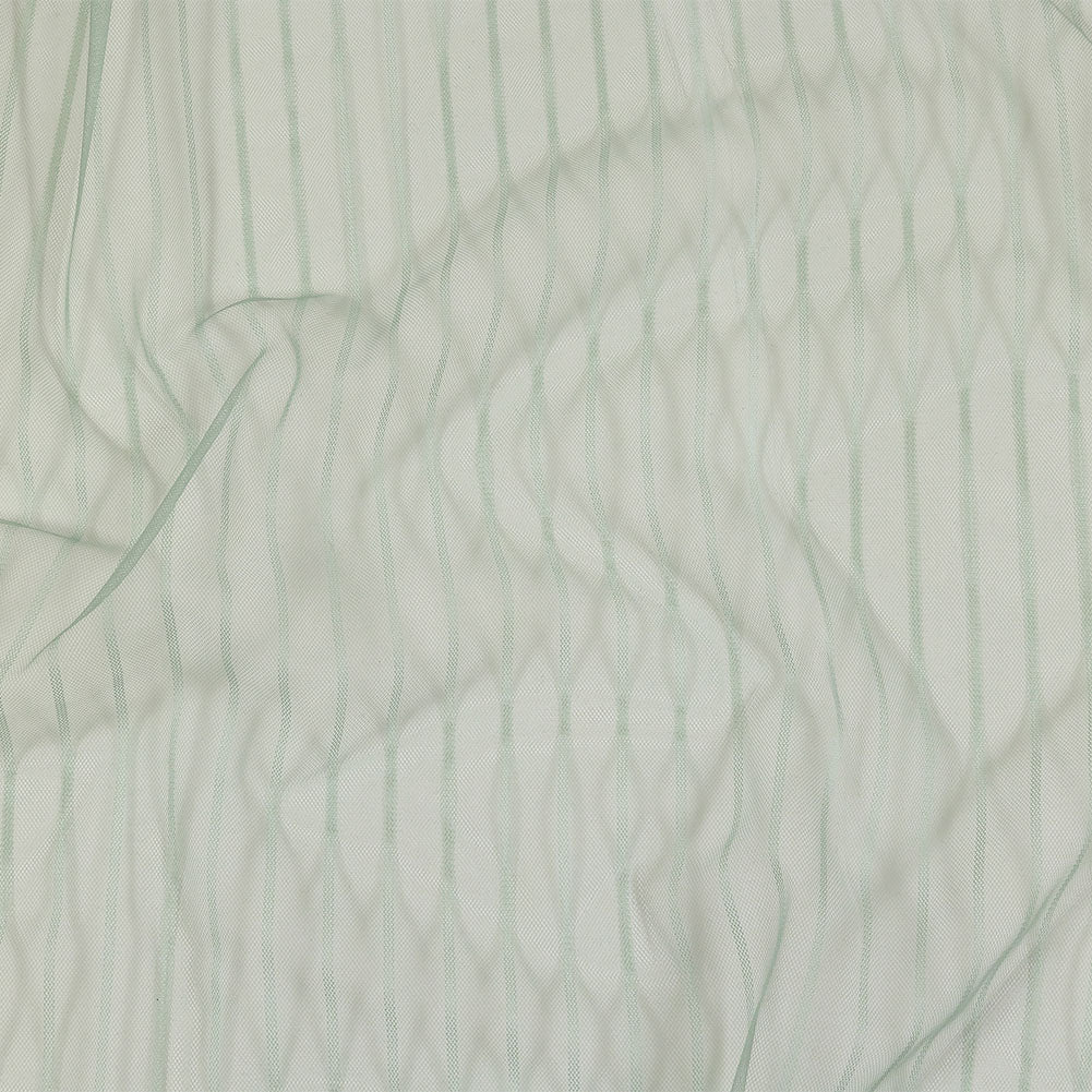 Embroidery Striped Tulle - Gray Green - Elsinore Collection - Joann Fabrics