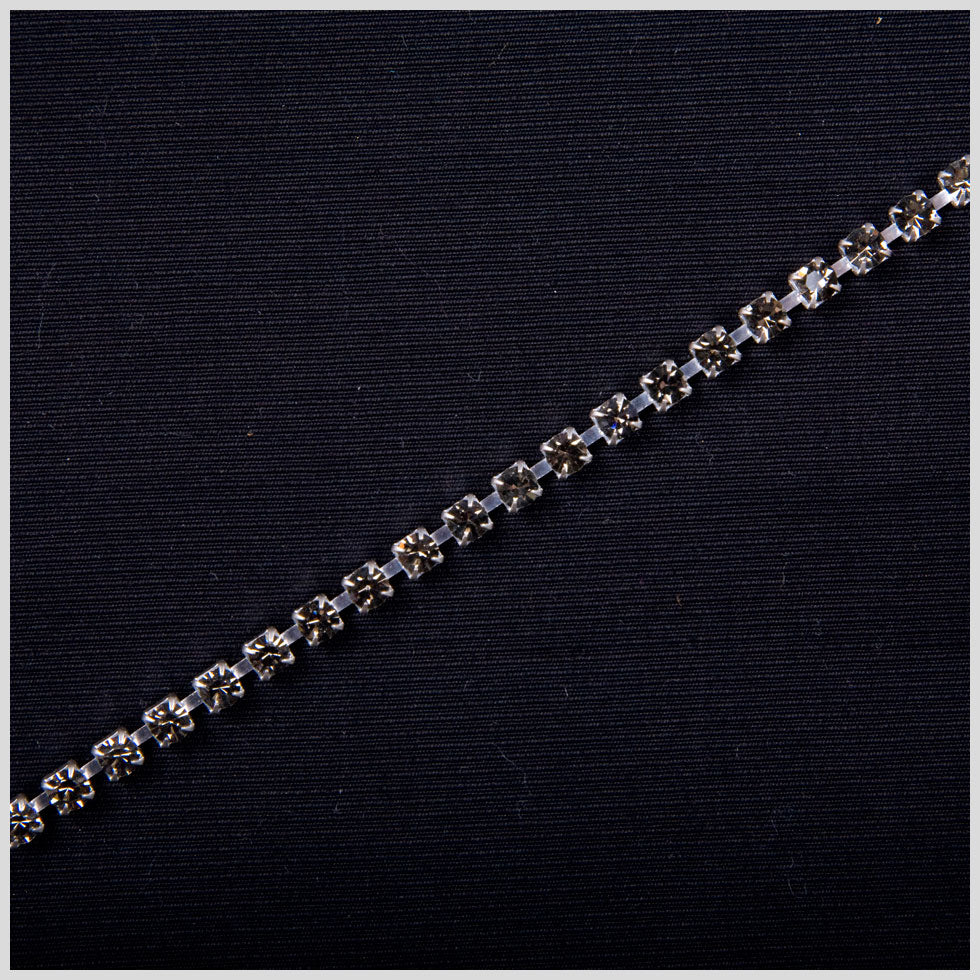 Black Diamond/Silver Metal & Czech Rhinestone - Joann Fabrics