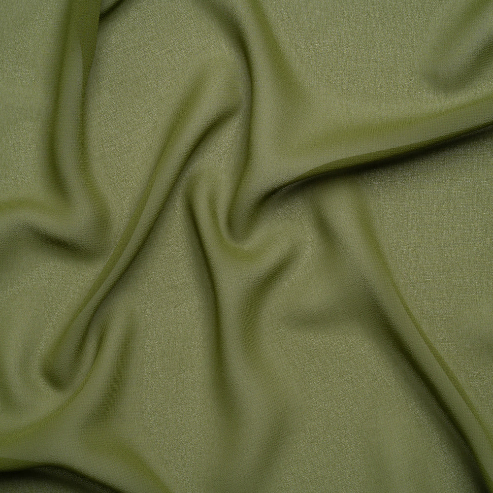 Polyester High-Multi Chiffon - Pesto Green - Netta Collection by Mood - Joann Fabrics