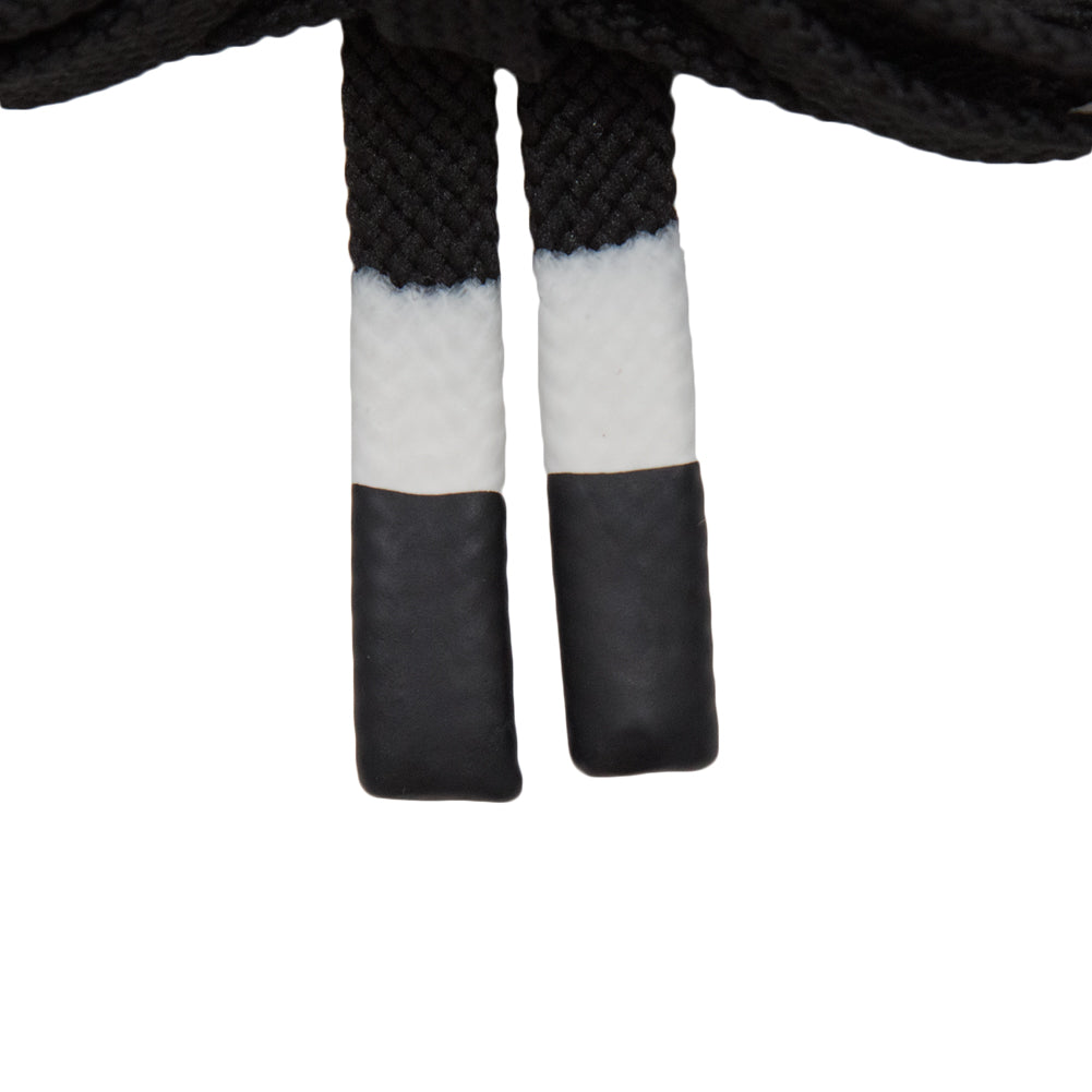Italian Black Drawstring with White Accents - 49