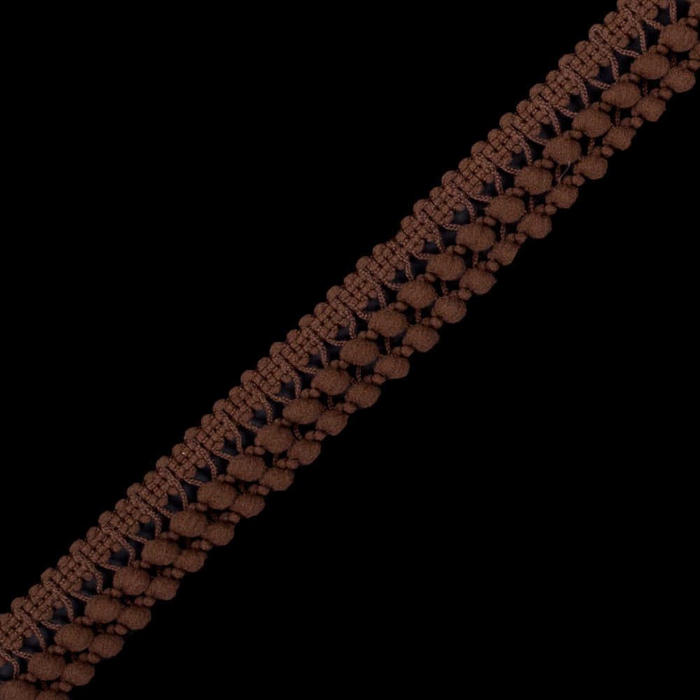Brown Two Row Mini Pom Pom Trim - Joann Fabrics