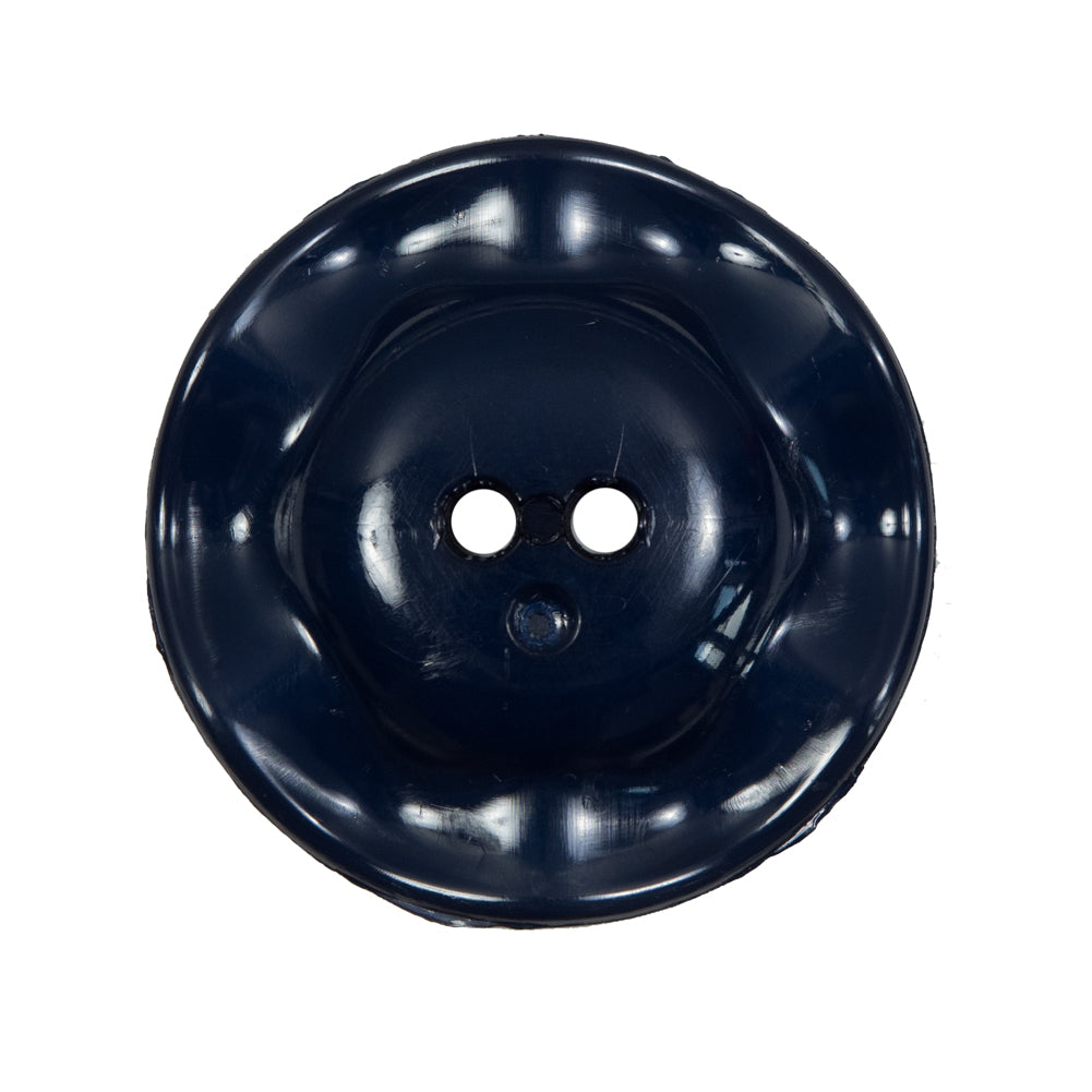 Italian Navy Wavy Plastic 2-Hole - 44L/28mm - Joann Fabrics