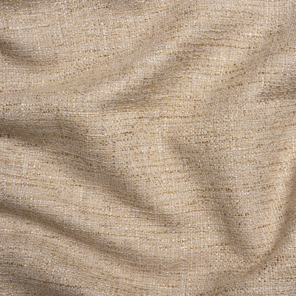 Tweed Upholstery Woven with Latex Backing - Beige - Heath Collection - Joann Fabrics