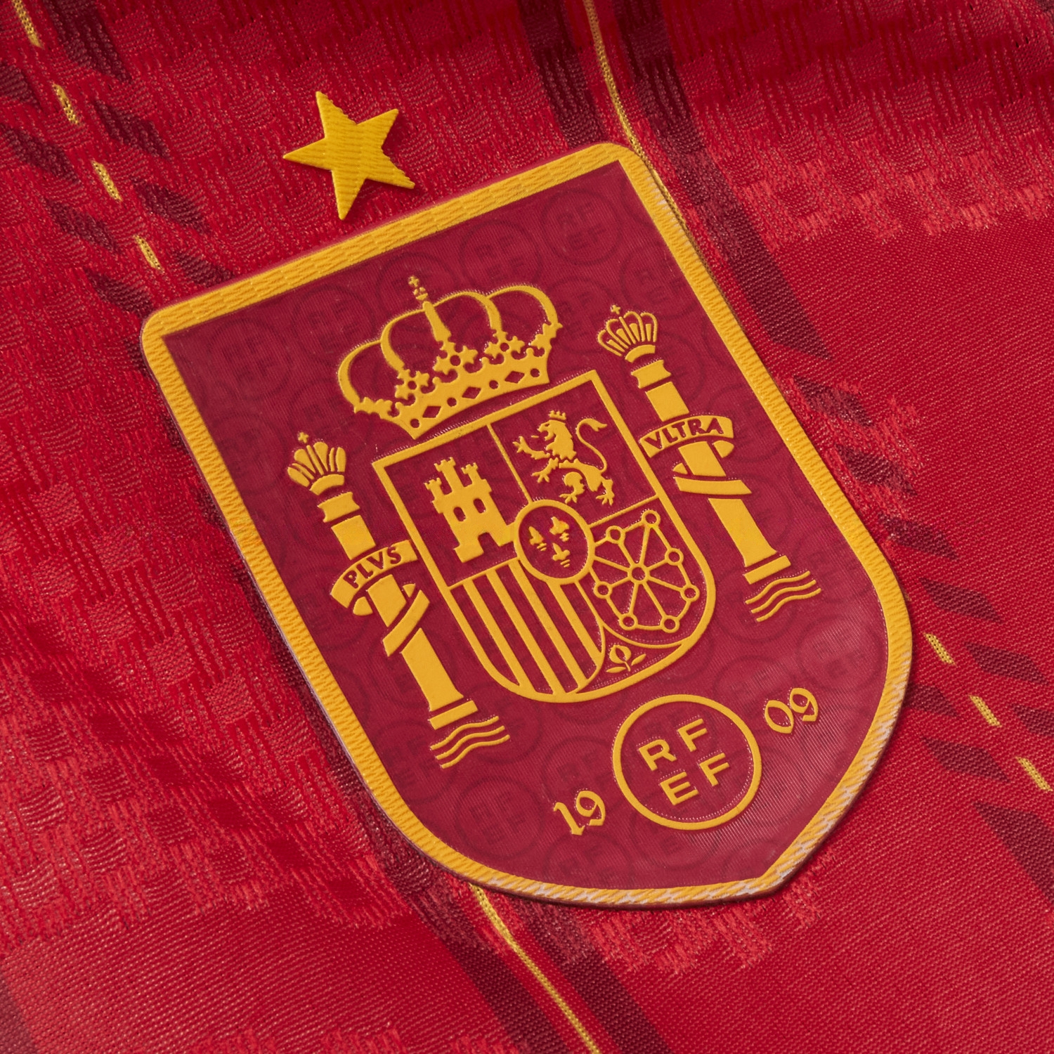 Spain 2026 Home Long Sleeves Jersey - Player Version - UnitedFutballJersey