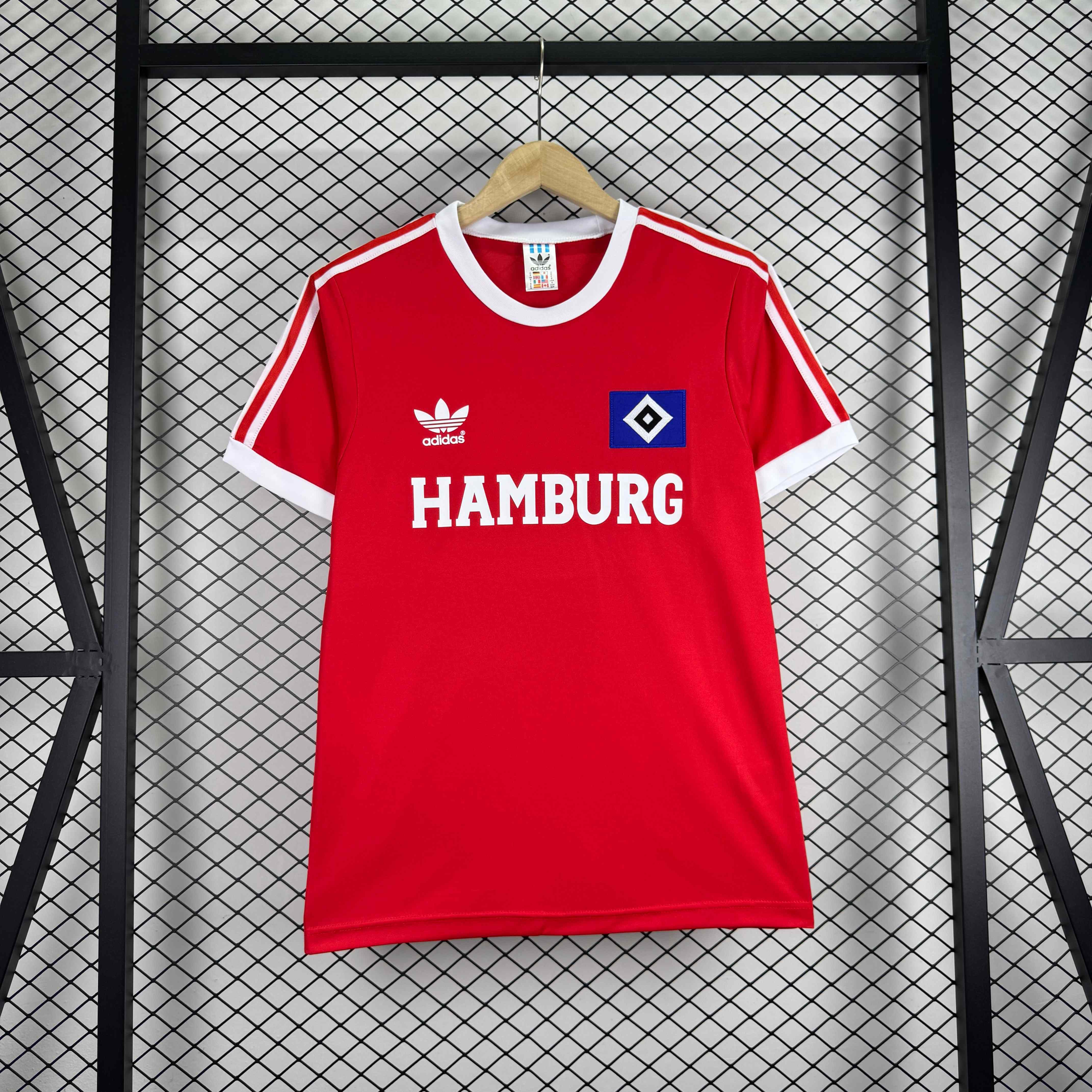 1974/1975 Retro Hamburger SV Away Football Jersey 1:1 Thai Quality