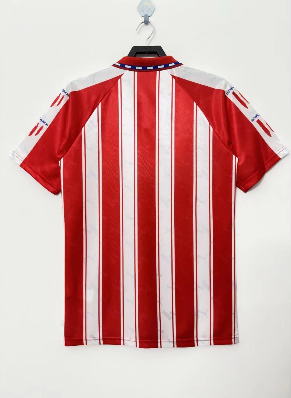 1994/1995 Retro Atletico Madrid Home Soccer Jersey 1:1 Thai Quality