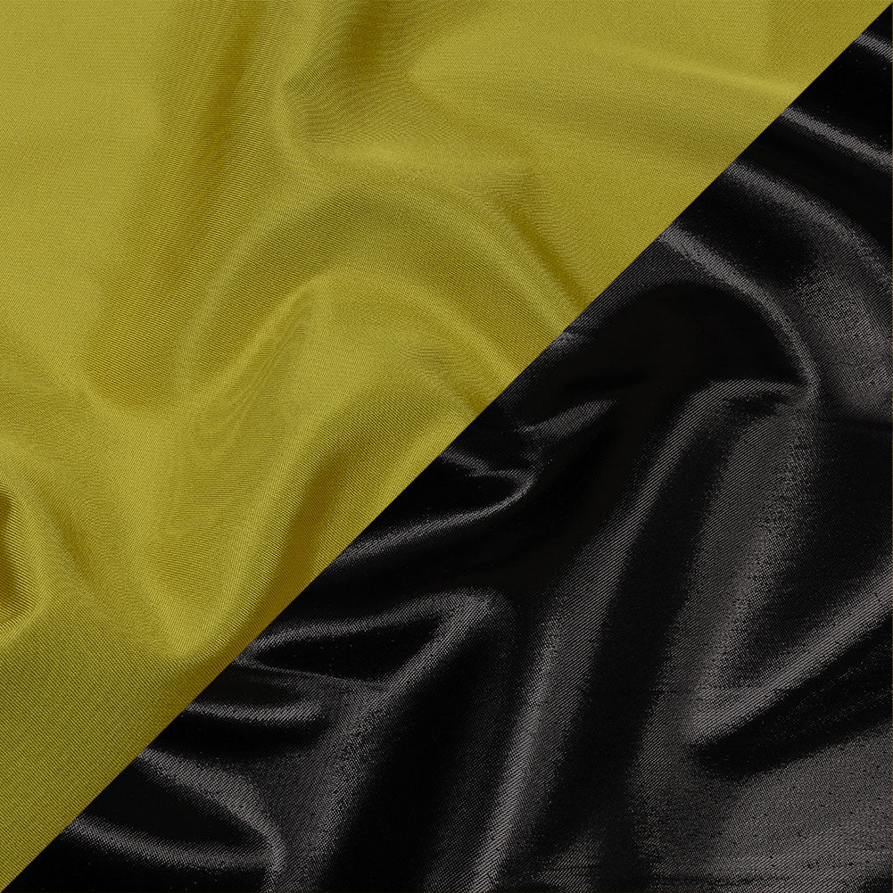 Olwyn Metallic Black and Yellow Double Faced Luxury Mikado - Joann Fabrics