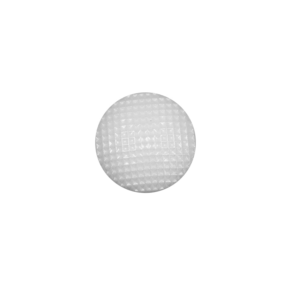 Italian White Nylon Pearl Button - 20L/12.5mm - Joann Fabrics
