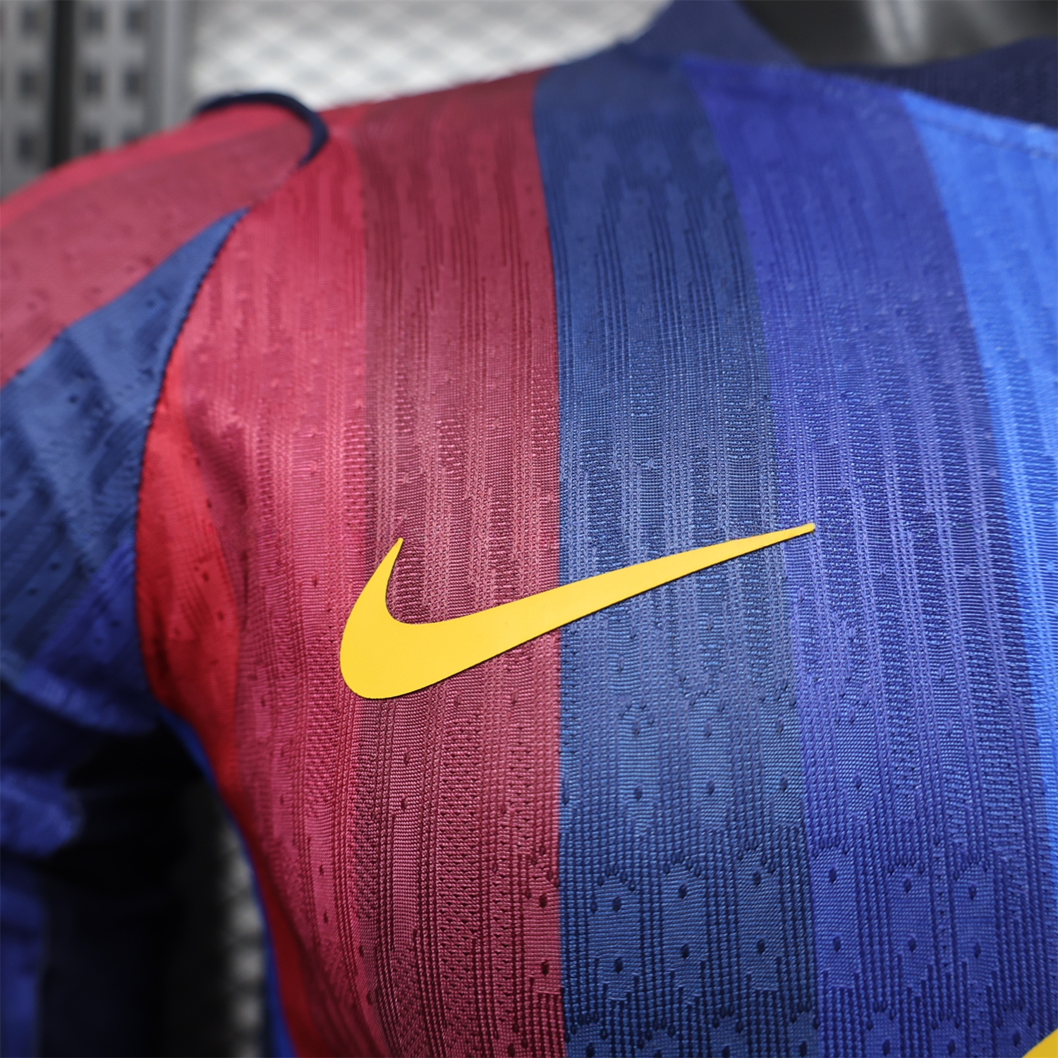 Barcelona 26-27 Home Long Sleeves Jersey - Player Version - UnitedFutballJersey