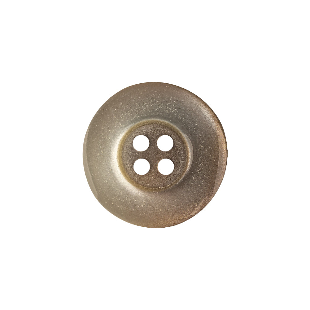 Iridescent Doe and Suntan Ombre 4-Hole Dish Style Jacket Button - 32L/20mm - Joann Fabrics