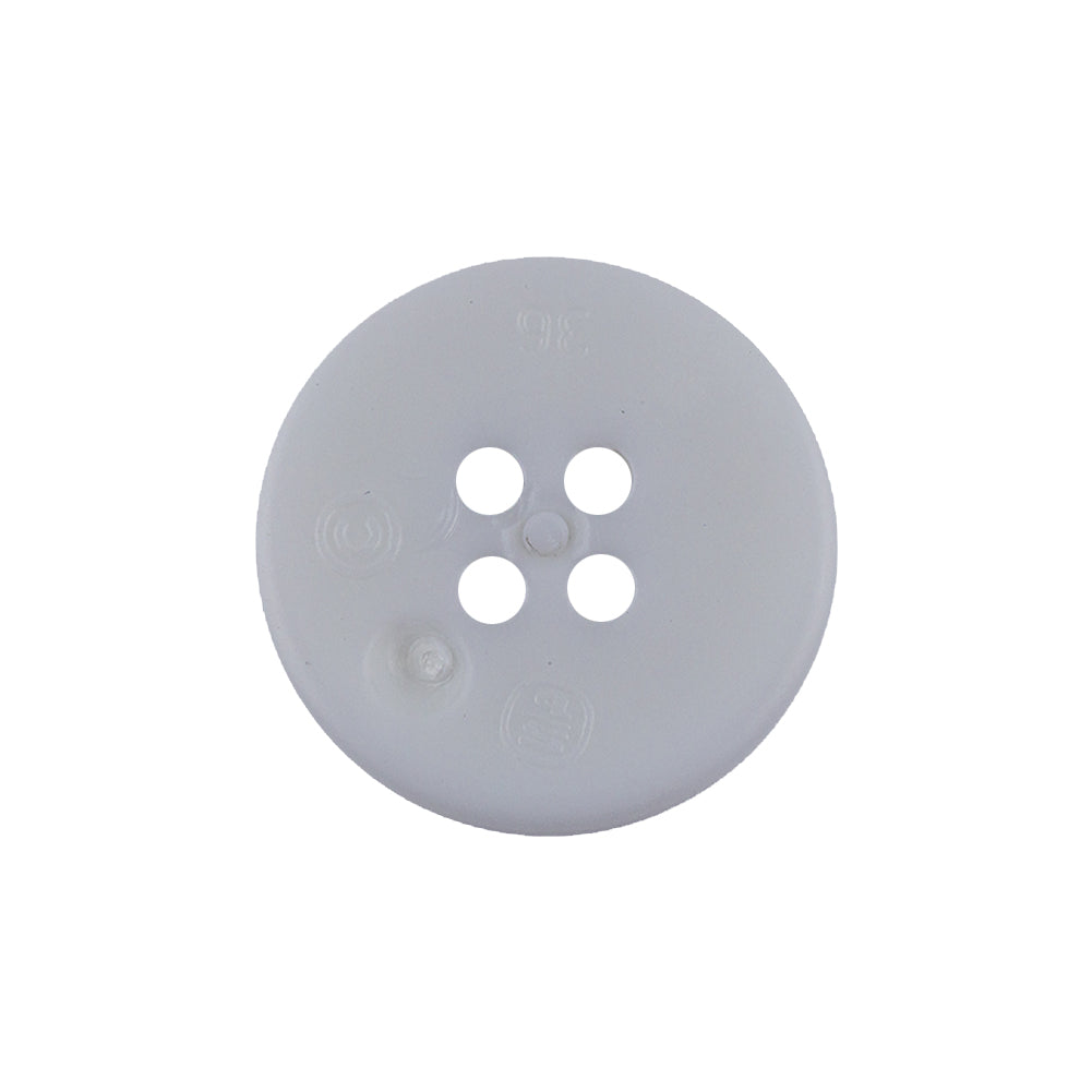 Italian White Casted 4-Hole Nylon Button - 36L/23mm - Joann Fabrics