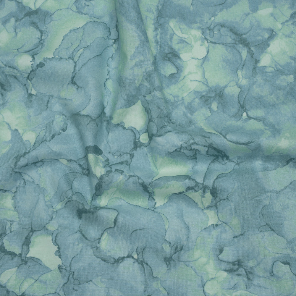 Printed Quilting Cotton by Northcott - Sea Glass Abstract - Mirage Collection - Joann Fabrics