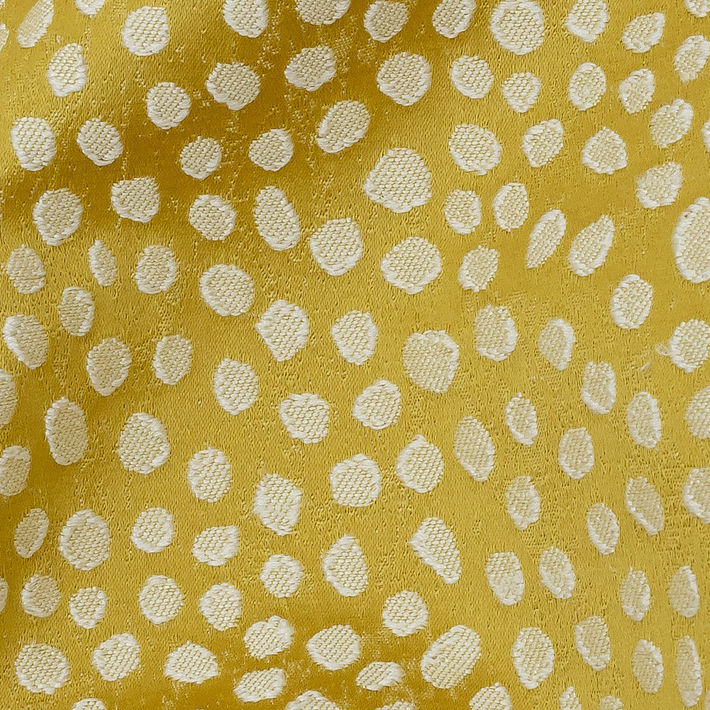Polyester Jacquard - Sunflower Spots - British Imported - Joann Fabrics