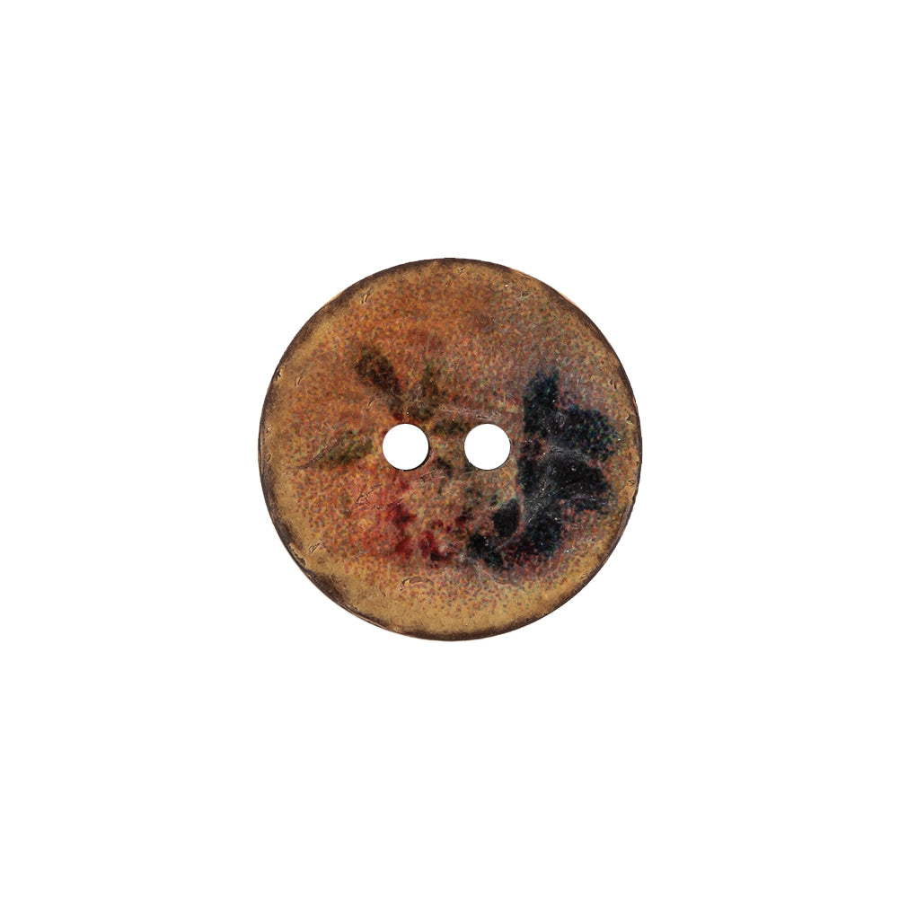 Tecnofantas Floral 2-Hole Coconut Button - 28L/18mm - Joann Fabrics