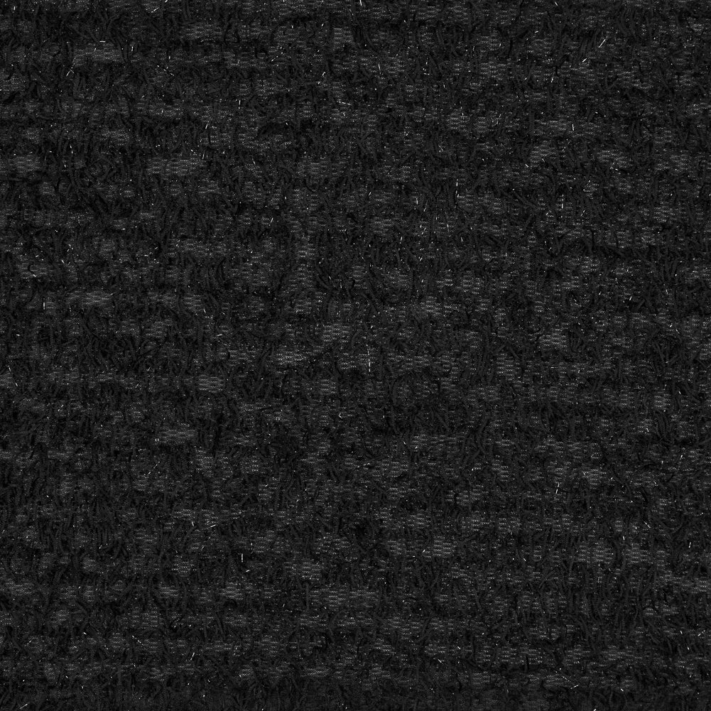 Black Fringed Stretch Knit - Joann Fabrics
