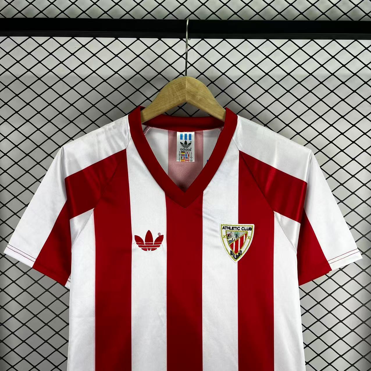 1986/1987 Retro Athletic Bilbao Home Football Shirt 1:1 Thai Quality