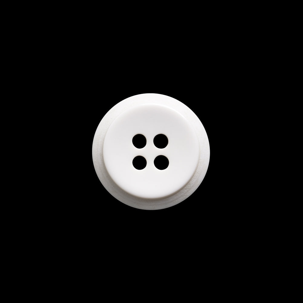 Pale Gray Raised Center Plastic 4-Hole Button - 24L/15mm - Joann Fabrics