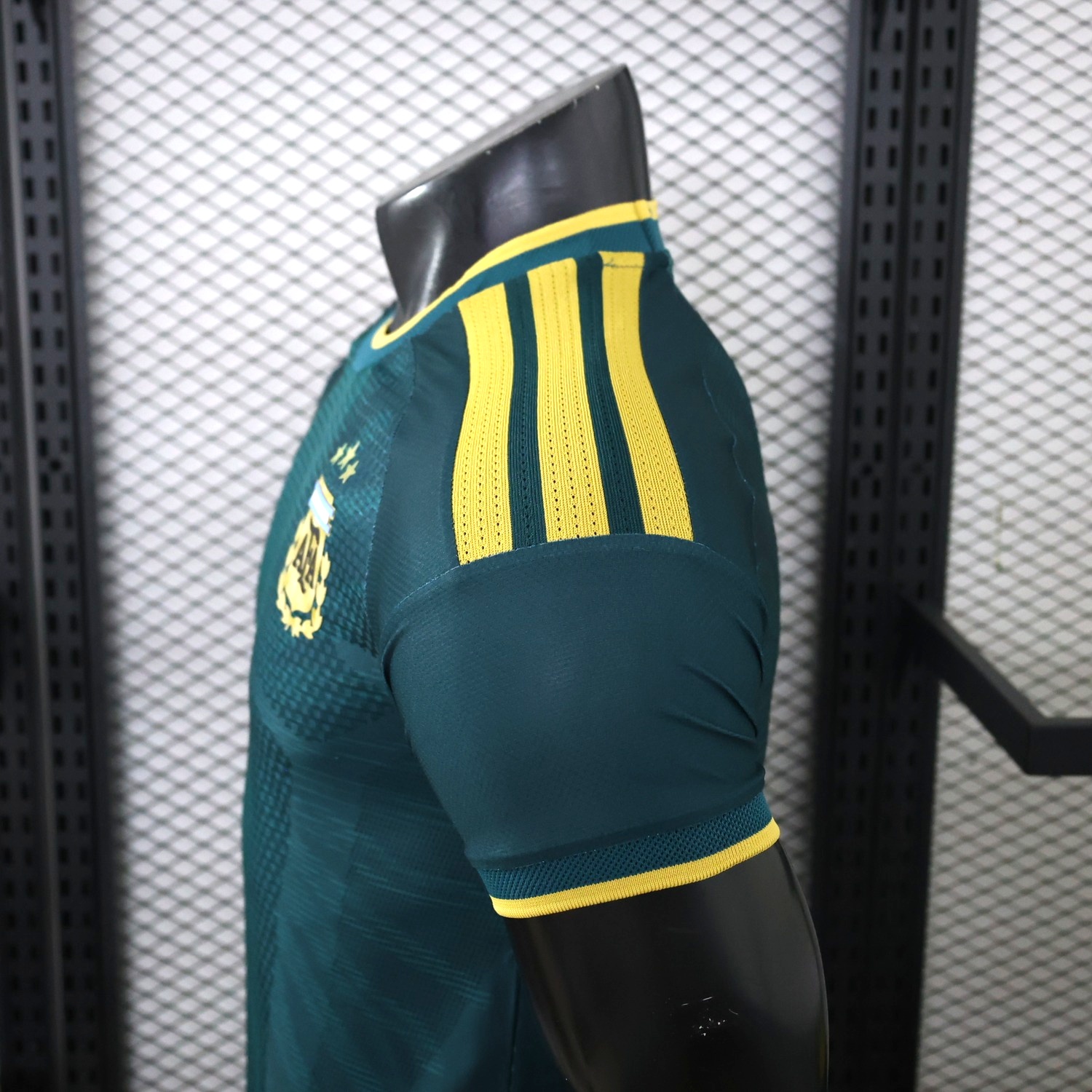 Argentina 2026 Messi Anniversary Green Special Jersey - Player Version - UnitedFutballJersey