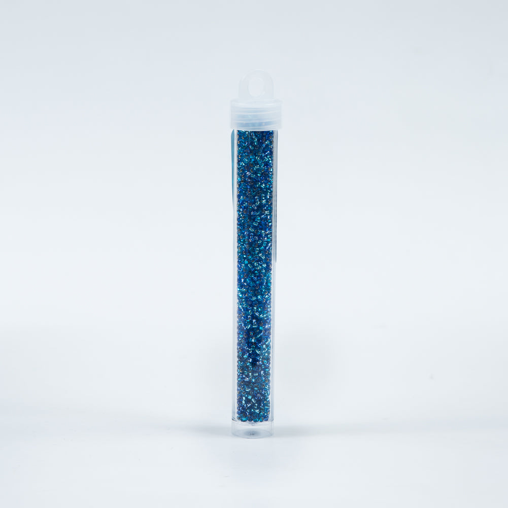 Silver Lined Aqua Mixed Czech Seed Beads - Size 10 - Joann Fabrics