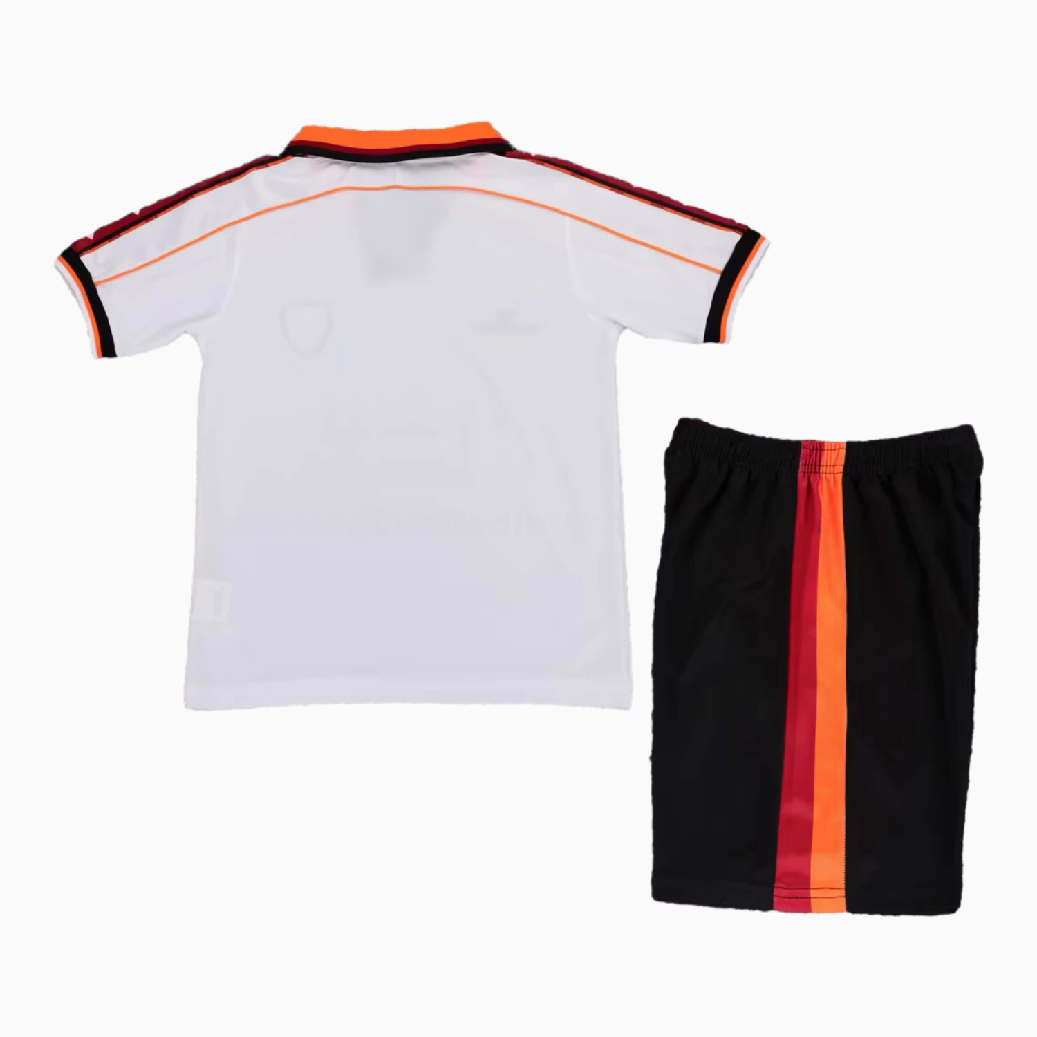 Retro Roma 1998-99 Away Kids Kit - UnitedFutballJersey