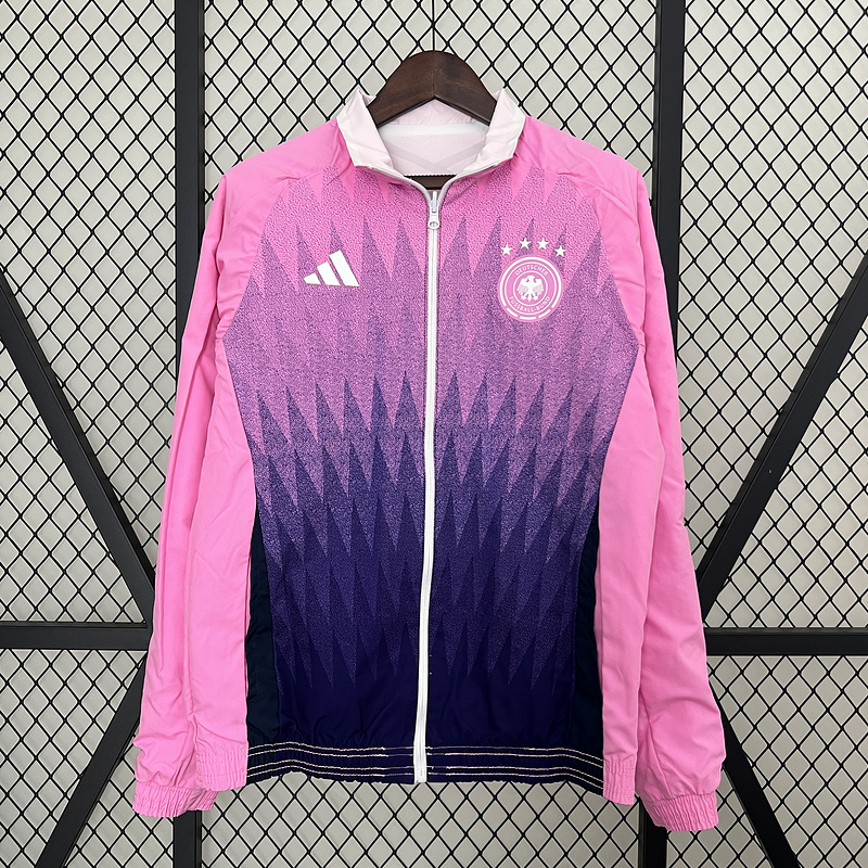 2024 Germany Reversible Windbreaker Soccer Jersey 1:1 Thai Quality