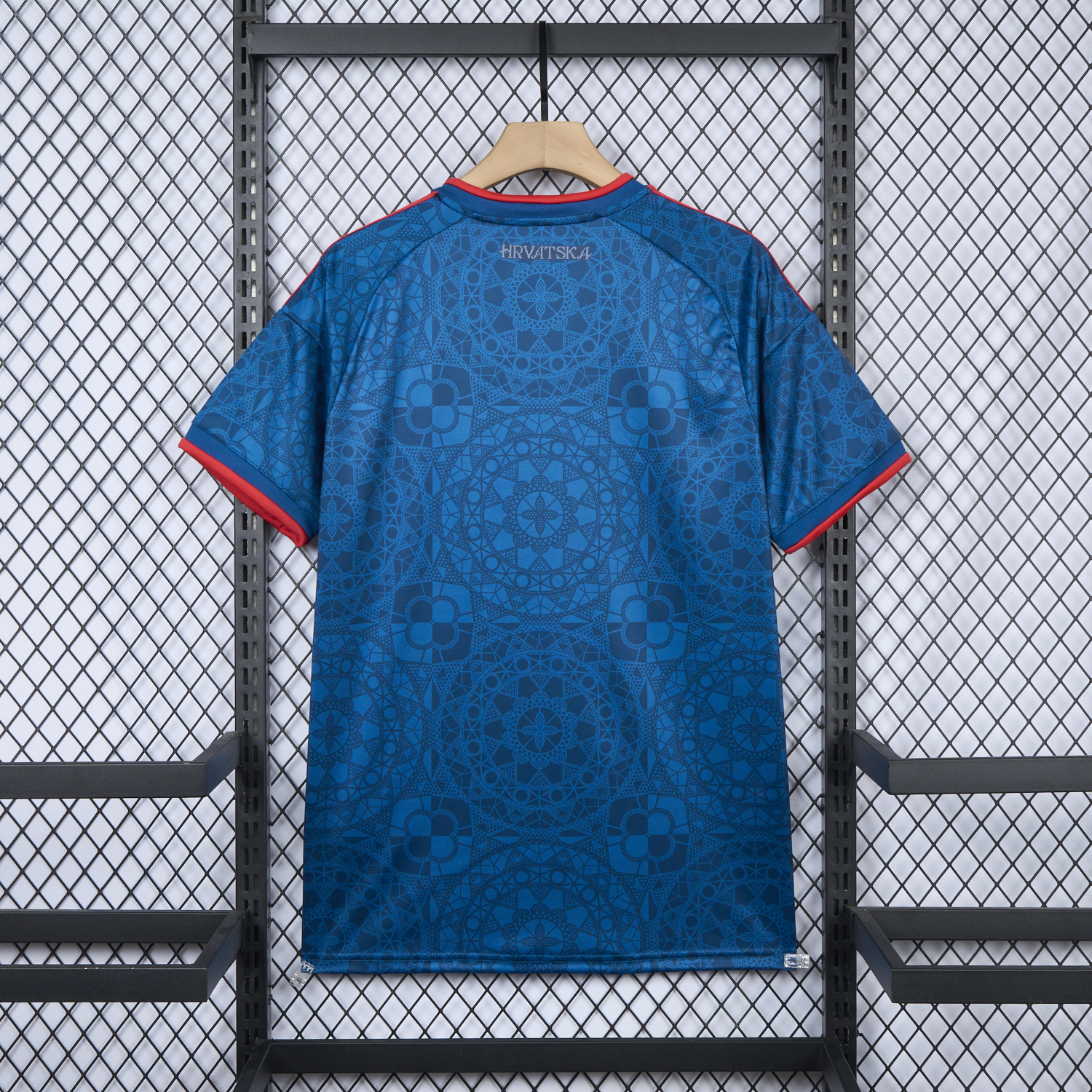 Croatia 2027 Away Blue Jersey - Fans Version - UnitedFutballJersey