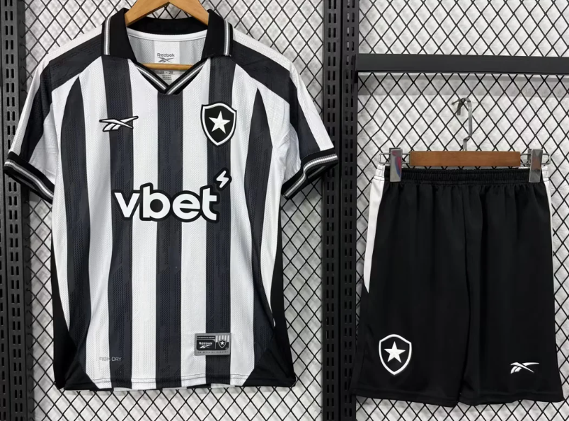 2025/2026 Botafogo Home Football Jersey 1:1 Thai Quality Kids Size