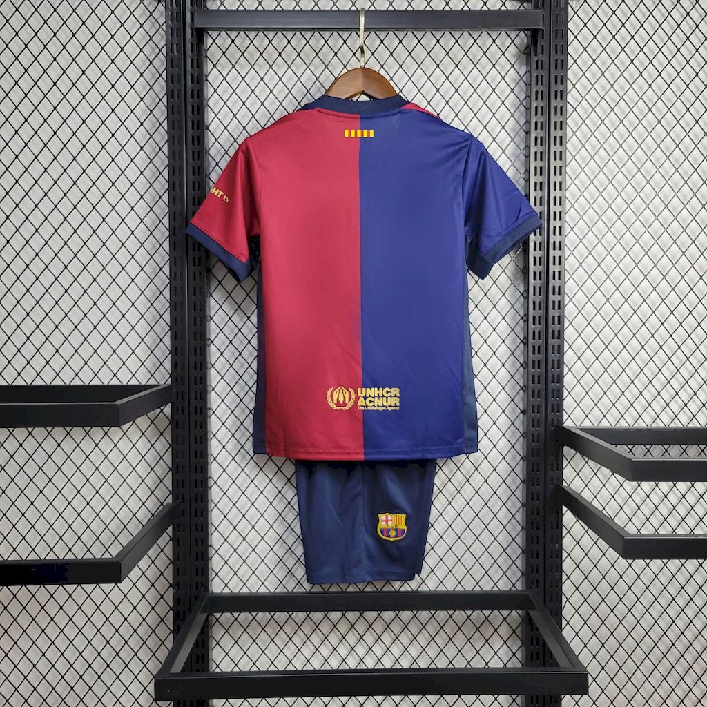 2024/2025 Barcelona Local Sponsor Coldplay Jersey 1:1 Thai Quality Kids Size
