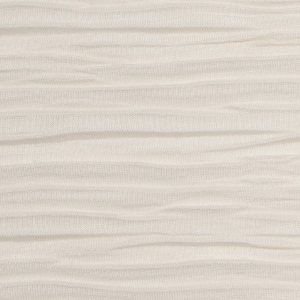 Off-White Crinkled Cotton-Polyester Jersey - Joann Fabrics