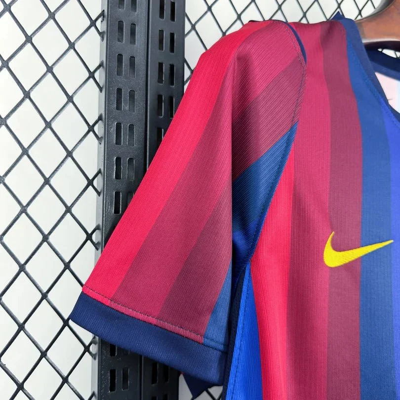 Barcelona 2026 Blue and Red Striped Home Football Shirt | S–4XL