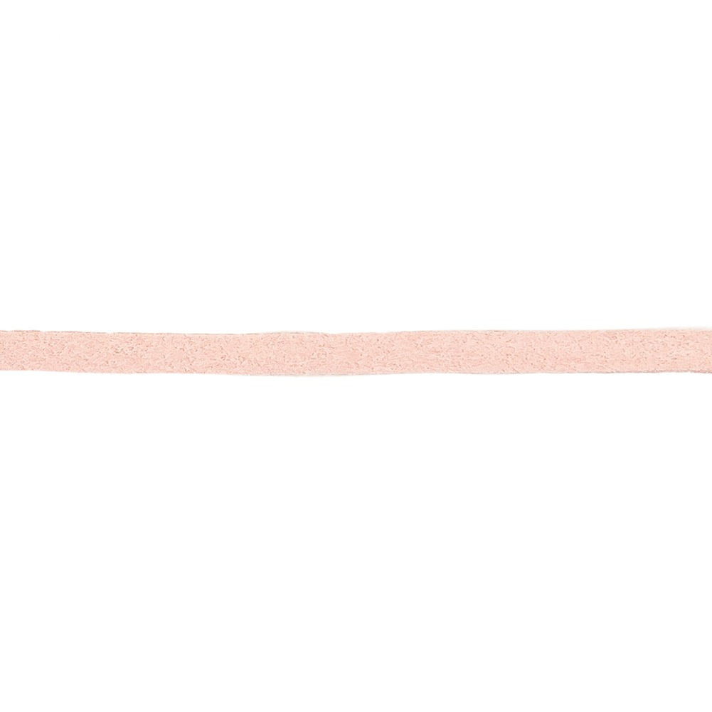 Baby Pink Faux Suede Trim - 0.25