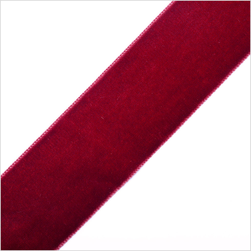 Single Faced Velvet Ribbon Made in Italy - 1.5