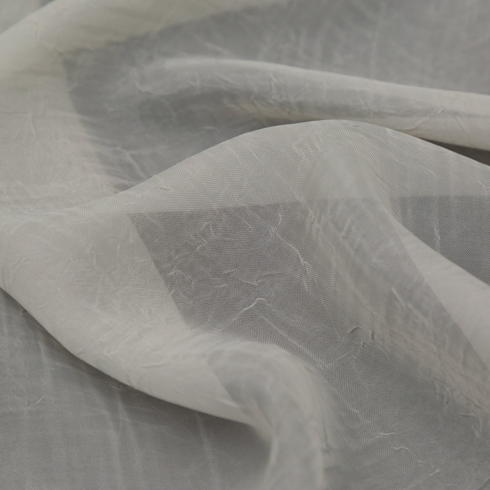 Wrinkled Drapery Sheer Fabric - Pebble - British Imported - Joann Fabrics