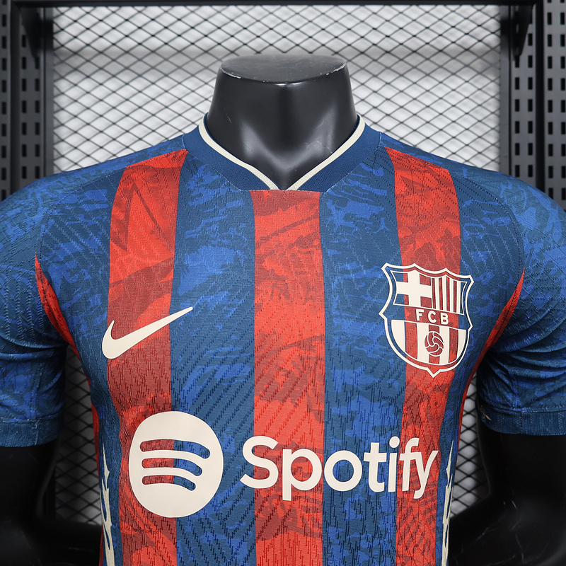 2024/2025 Player Version Barcelona Stripe Special Edition Jersey 1:1 Thai Quality